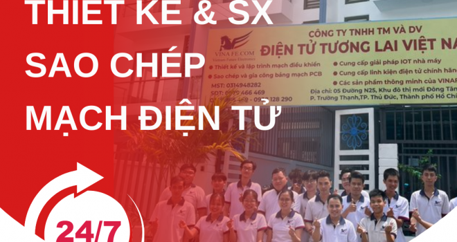 Thiết Kế Mạch Điện Tử Chuyên Nghiệp | Giải Pháp Tối Ưu Cho Doanh Nghiệp | VinaFe